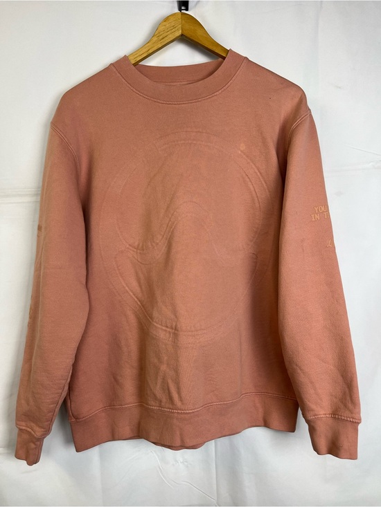 Lady Gaga Sweaters - Lady Gaga Limited Edition Chromatica Pink Embossed Crewneck Size M